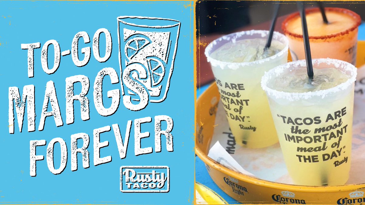 Who is ordering margs this weekend?

ToGoMargsForever.Com - Share your support to keep to-go drinks around forever.