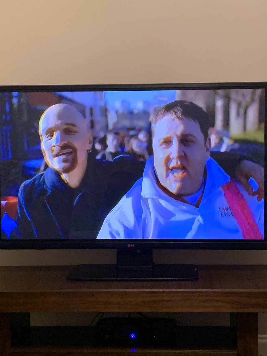 2 of my favourites together 🥰 <a href="/RealTimBooth/">Tim Booth</a> <a href="/peterkay_co_uk/">Peter Kay</a> #peterkay #james