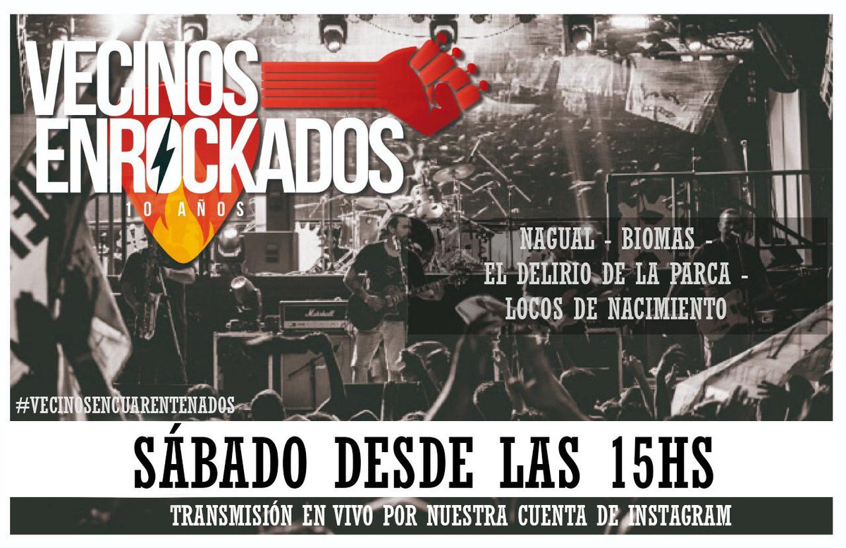 Vecinos Enrockados tweet media