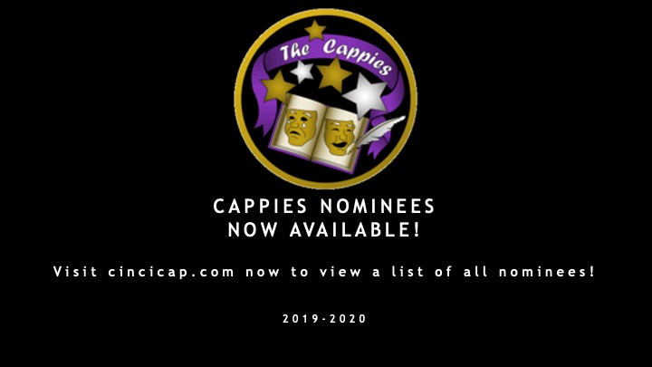 2019-2020 Cappie nominees are now available!! 