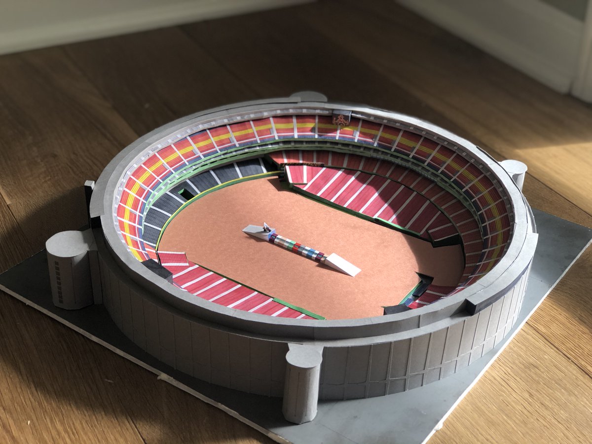Paper Stadium #10The Iconic Astrodome.My first dome, first football/baseball stadium... as well as some other conversions Full YouTube video: