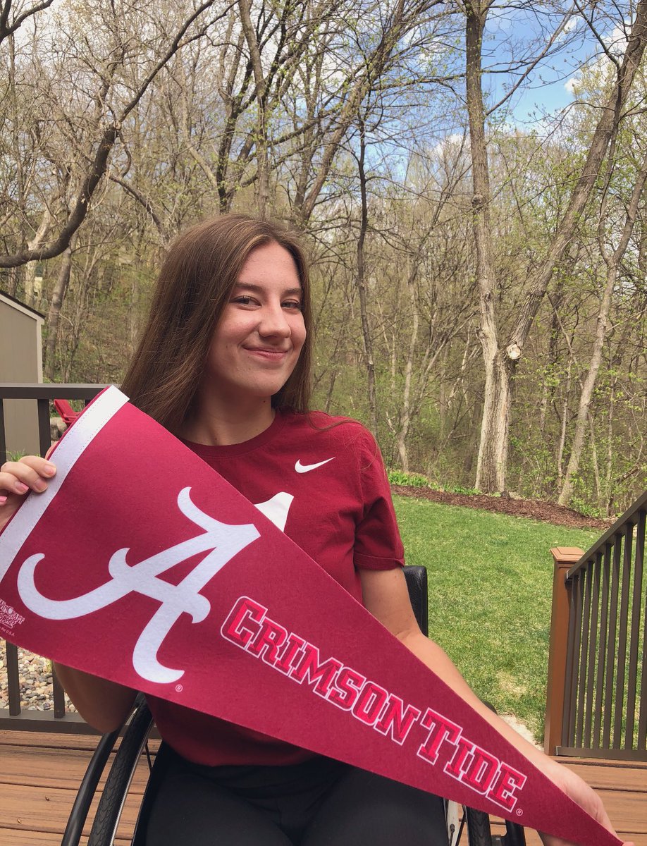 AbbyBauleke's tweet photo. Can’t wait to continue playing basketball and school at University of Alabama 🤍 Thank you to all my family and friends for supporting me over the years, roll tide!! https://t.co/HBqpRa4Lqi