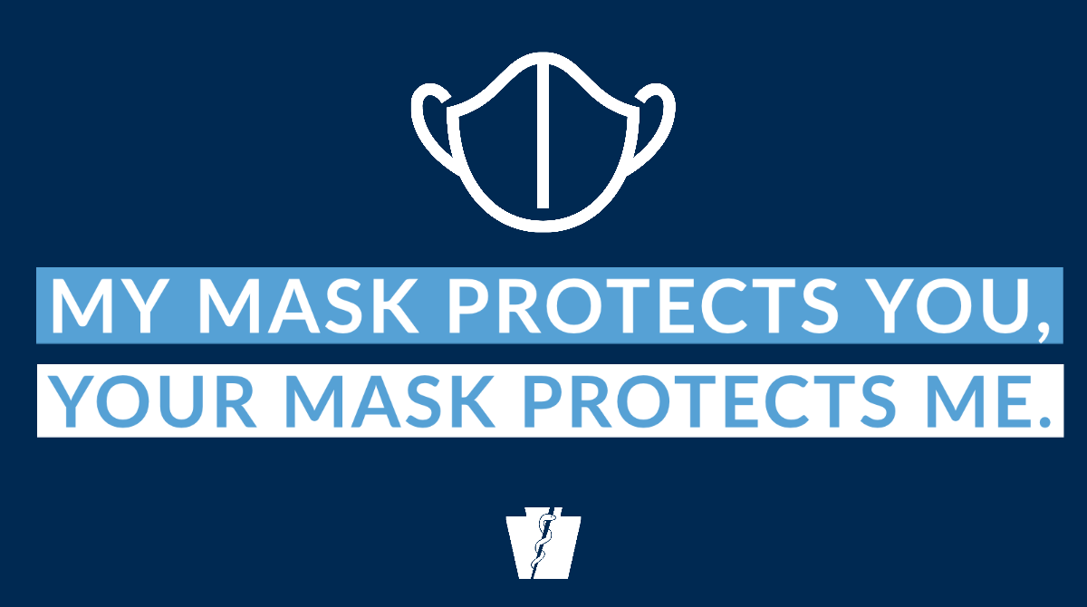 My mask protects you, your mask protects me
