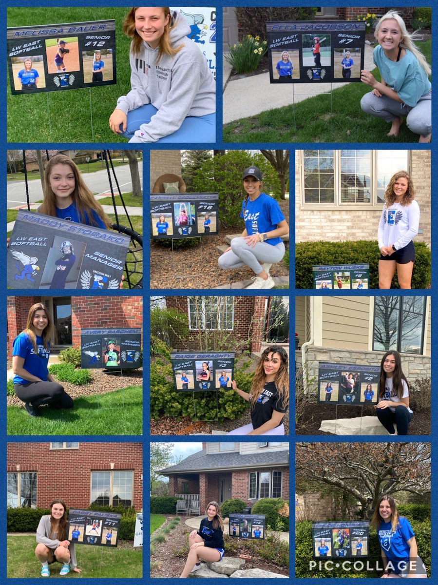 To our seniors - it has been a privilege watching you grow these past 4 years not only as players but also as students. We are all so PROUD of you and what you have accomplished. As you end this chapter in your life we are excited to see what you will do in the next. #Classof2020
