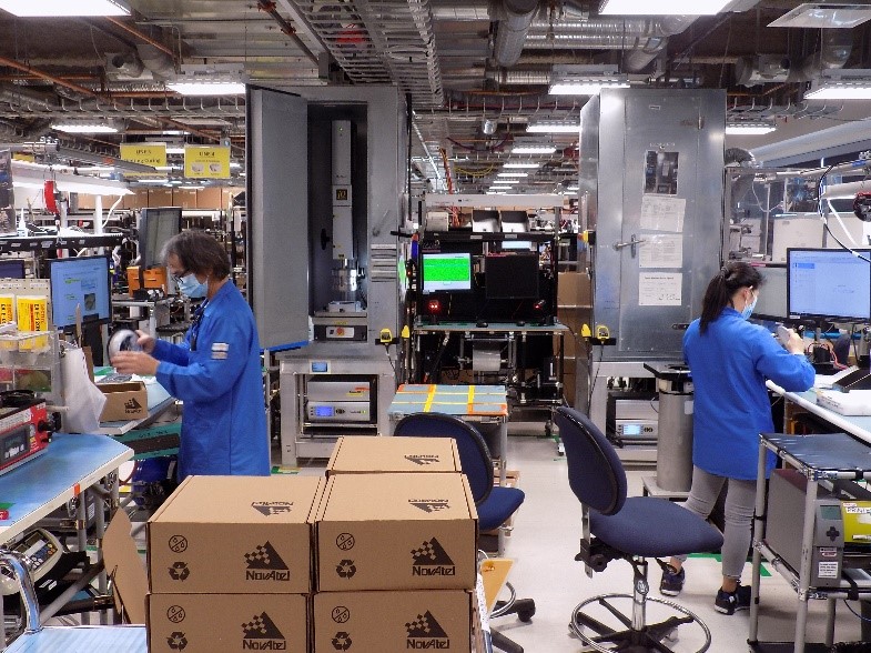 novatelinc's tweet photo. Due to the nature of our production process, not all our employees can work remotely. We want to shout out our dedicated team on the production floor. As an essential business during this time, this dedicated group is our frontline to our customers. Thanks team! https://t.co/iGda3h5pkZ