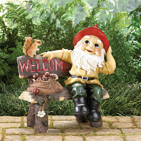 dodysonline's tweet photo. An apple-cheeked forest gnome perches perkily on his hand-hewn bench, grinning a greeting to one and all and his furry-tailed pal.
https://t.co/Ios7YJQsSD https://t.co/ZnZ05AQbwk