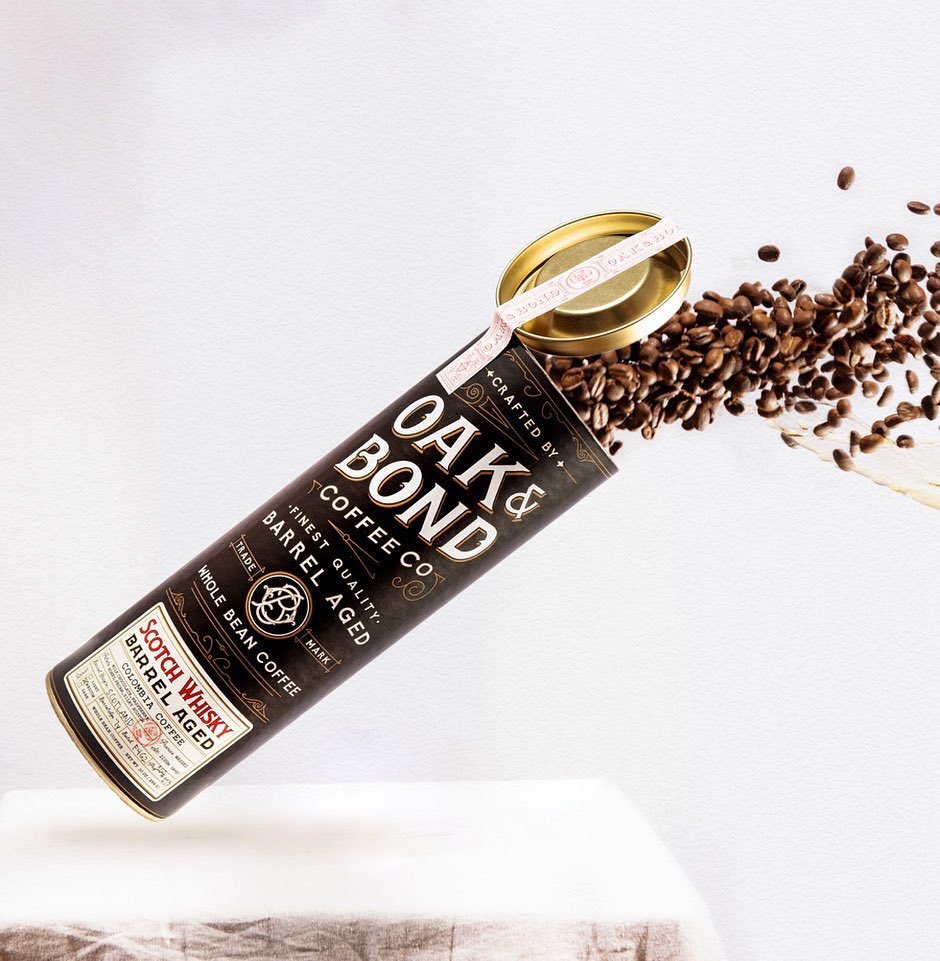 oakandbond's tweet photo. S P L A S H 💦 into the weekend with a Scotch Whisky Barrel Aged #Coffee! We know you love incredible coffee and Scotch Whisky. We’ve combined both into a perfect marriage of flavor paradise! The only question is....how many cups are you brewin’?! #happyhour

📸: @thecharredcask https://t.co/PiSi9E7u67