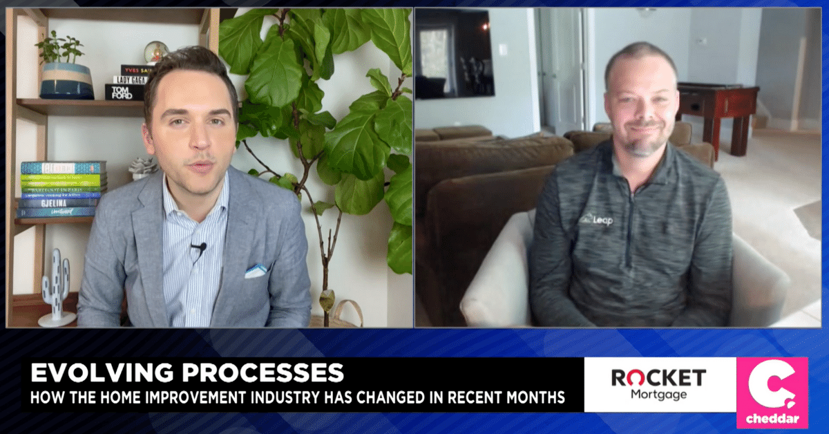 leaptodigital's tweet photo. Even in the midst of a pandemic homeowners have home repairs and home improvement projects that need to be completed safely and properly in order to maintain their property!
Check out Leap CEO, Patrick Fingles, on Cheddar Inc.!
https://t.co/YyiJDe2y4W
#LeapToDigital #PaperSucks https://t.co/olx4DouWK1