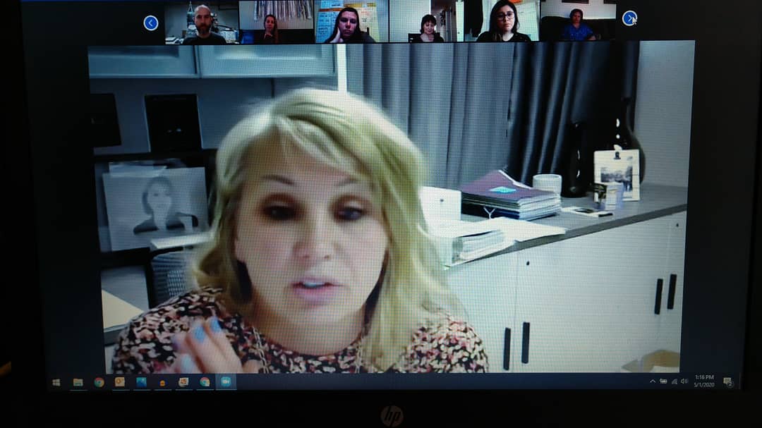 coaelementary's tweet photo. Today we held our very 1st virtual Staff Meeting and heard many updates from Principal, Mrs. @GoncharLarissa!
@GCC_Charters #IgnitePositiveChange #BeBrave #DistanceMeeting https://t.co/ZiGnEJgNmy