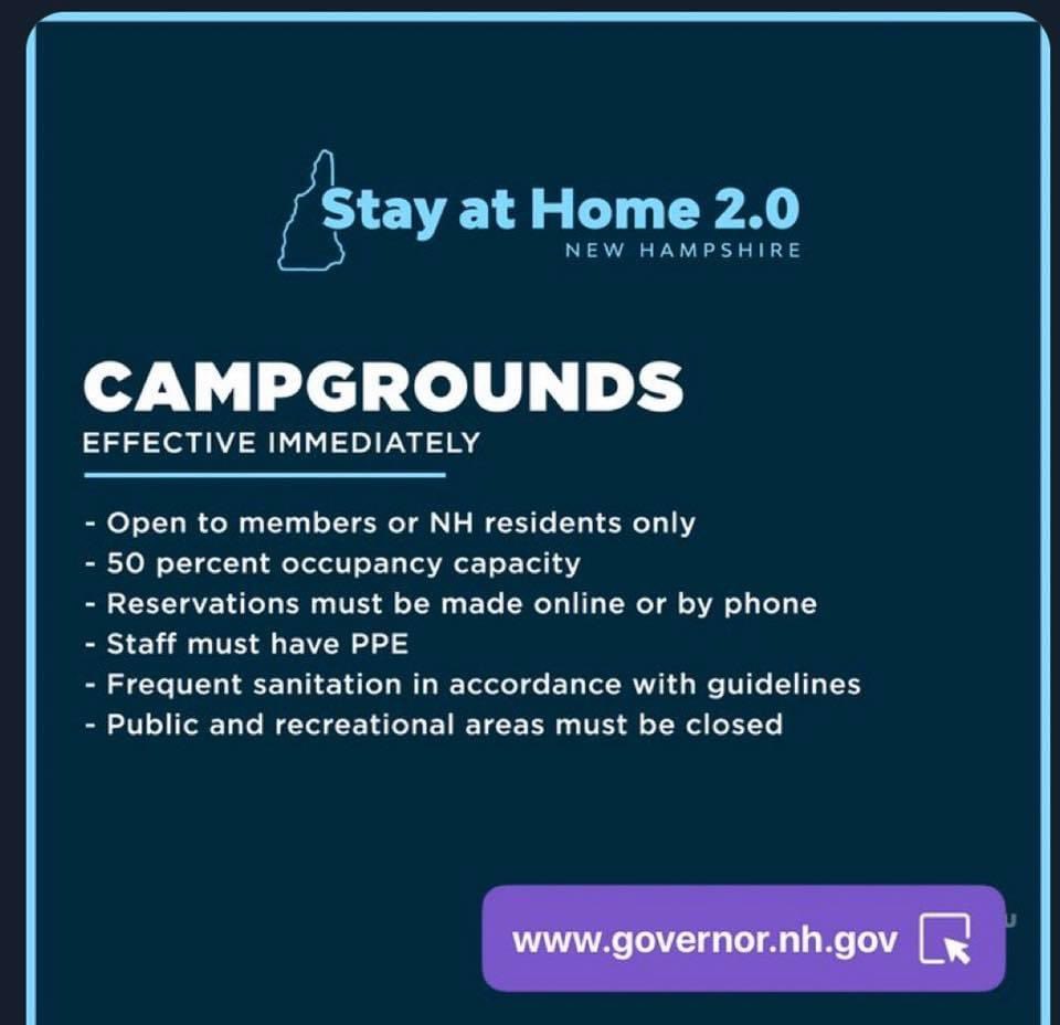ForrestRVCenter's tweet image. The latest on NH Campgrounds. #Camping #Outdoors #CampingVibes