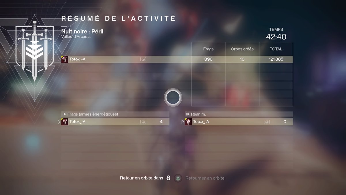 Totox_TV's tweet image. Nuit noire grand-maître "Crash de l'exode" en solo réussi ✅. L'une des nuits noires les plus chiante à mes yeux
youtu.be/UNZCShm8anc
@Hellwolf11 @GIjohnDo @Epyonzilla @Breskoooo 
#teamconsole