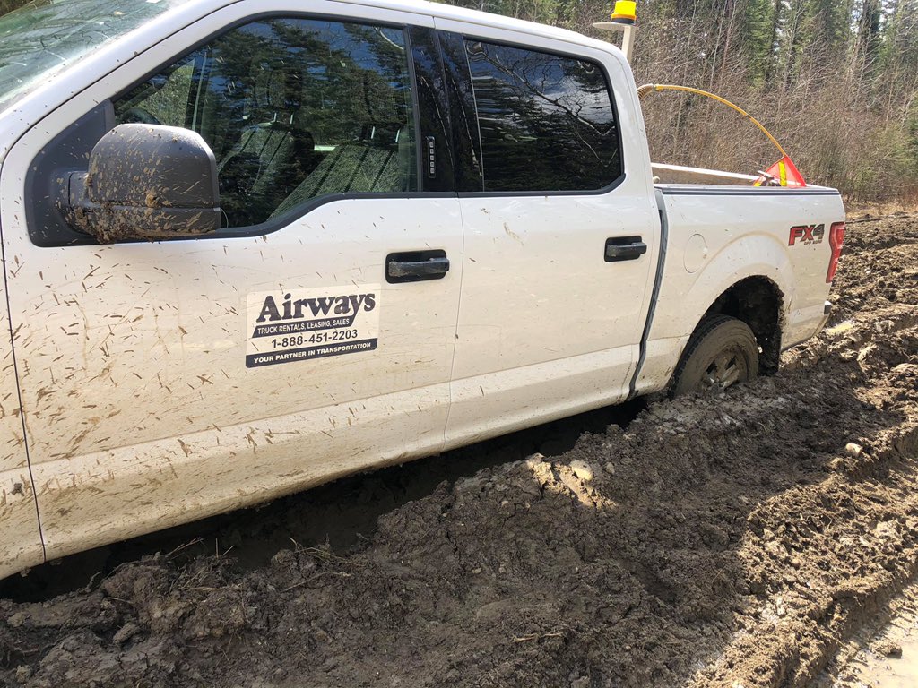 AsGeological's tweet photo. One of our @NAIT #Geological grads is experiencing their first #Alberta spring in the field. #environmentalremediation  takes our graduates off the beaten path. Start your path to an #environmental career with us this fall. https://t.co/70xpTU7jBr