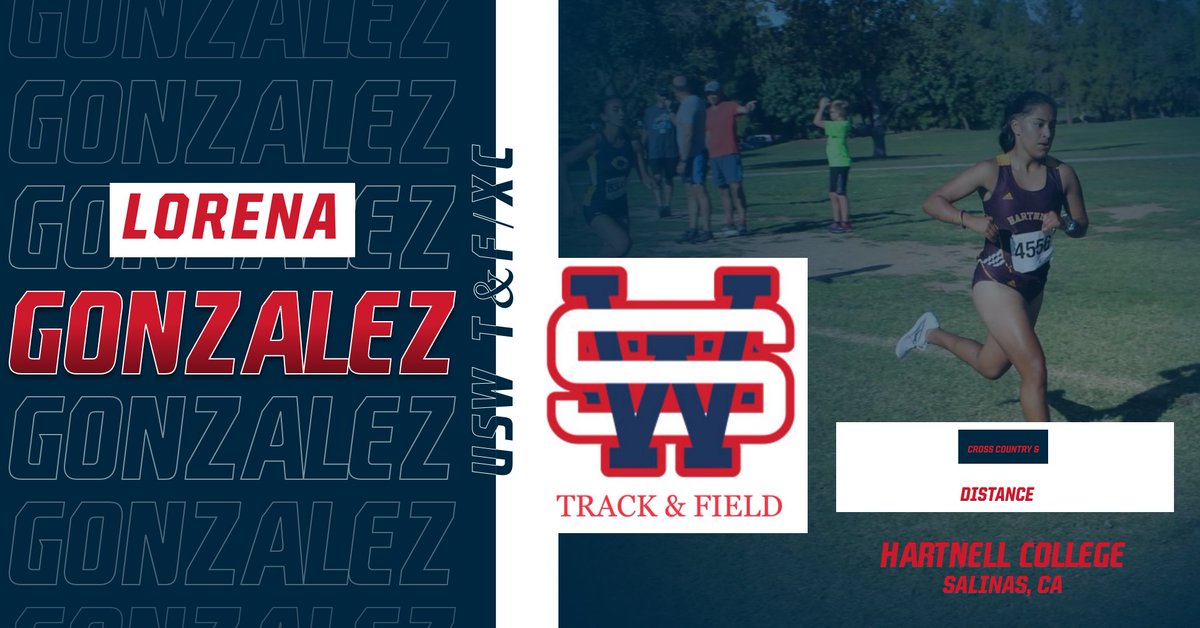 USWAthletics's tweet photo. Let's welcome our newest @uswtrackxc signee Lorena Gonzalez! Lorena is a Cross Country &amp; Distance runner from Hartnell College! #USWSigningDay2020 #RollStangs 🐴⚾️ https://t.co/XpVtJg0MSr