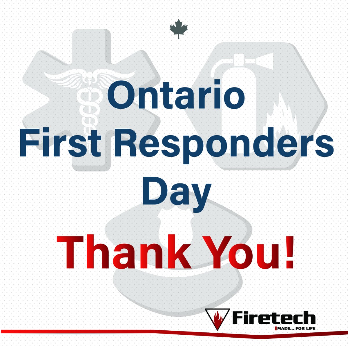 We thank our health heroes!! #firetechmfg #ems #ppe #firstresponders #ontariofirstrespondersday #custommanufacturing #manufacturing #manufacturer #canadianmanufacturer #MadeInCanada #canadianmade #medicalsupplies #paramedics #paramedicine #ambulance #firefighters #police