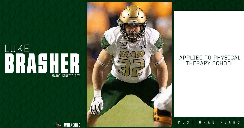 Congratulations Luke Brasher‼️ #UAB2020 🎓