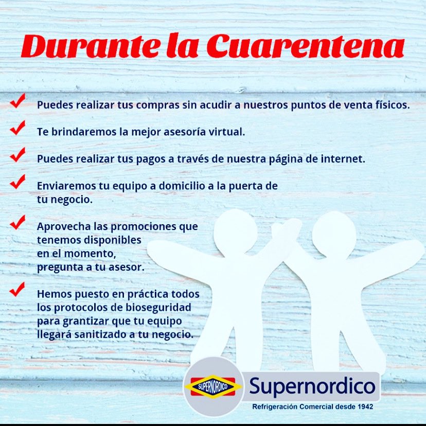 SUPERNORDICO's tweet photo. Estamos retomando actividades, tenemos equipos disponibles para entrega inmediata y hemos implementado todos los protocolos de bioseguridad necesarios para garantizar una producción y entrega segura de nuestros equipos. https://t.co/WfZcB1swZz