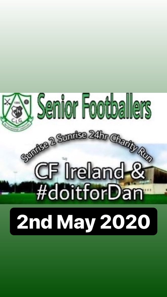 Brengall15's tweet photo. Early start in the morning for what is a great cause. Working as a team running for 24hrs to support doitfordan and CF Ireland. All support much appreciated #doitfordan #cfireland #charityrun #lucansarsfields https://t.co/lSx1ZtKFEm https://t.co/UP9bR3kde5