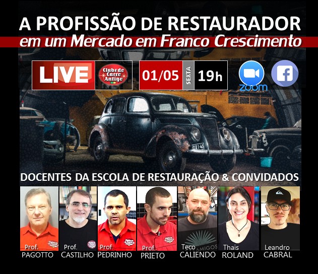 autotimeline's tweet photo. LIVE AGORA!
A PROFISSÃO DE RESTAURADOR em um Mercado em Franco Crescimento | HOJE AS 19H00

PARTICIPE 👇no Zoom: https://t.co/Jb2JiJ75IV https://t.co/8AEywUFWUh