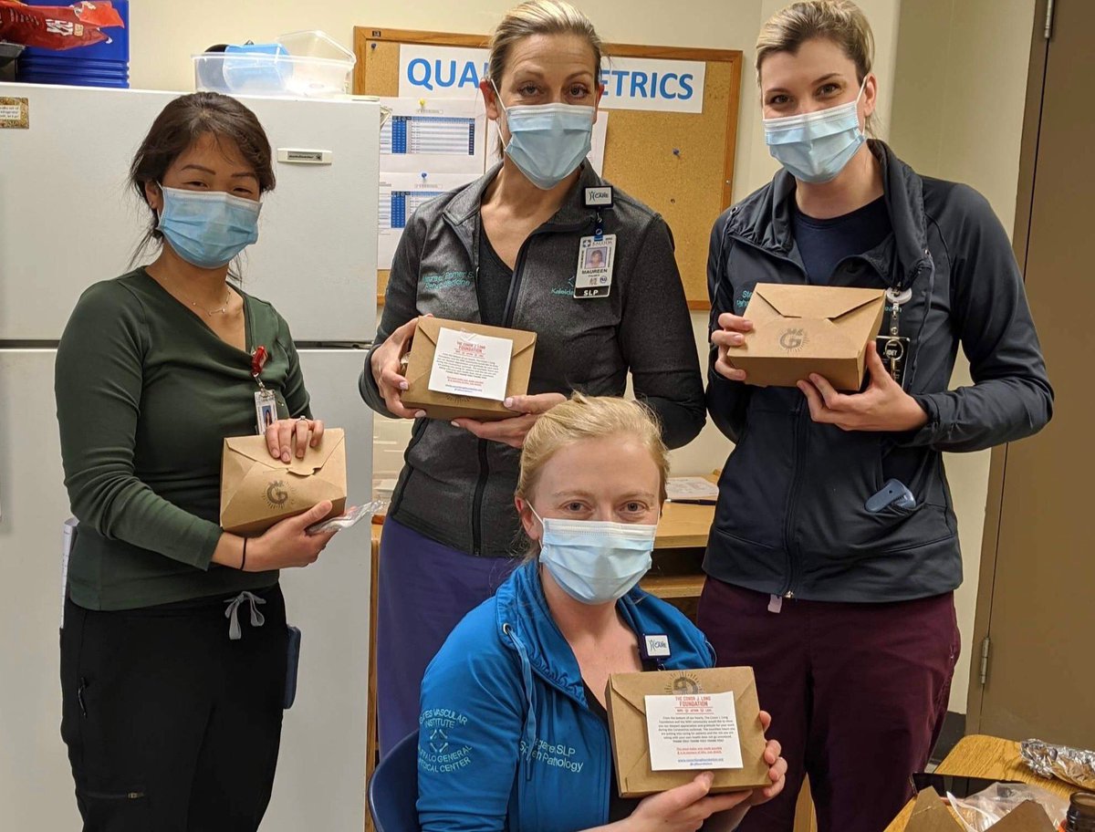 HSA partnered with Conor J Long Foundation to honor the medical professionals working on the front line of the COVID-19 crisis. Over 150 meals were prepared by The Grange in Hamburg, and delivered to personnel in the ICU and respiratory departments at Buffalo General Hospital.