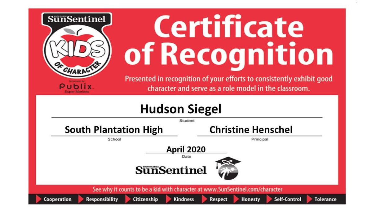 sphsactivities's tweet photo. Congratulations to our April #KidsofCharacter Hudson & Ashton Siegel ππππ#paladinstrong #positivesouth https://t.co/ybDhF674eG