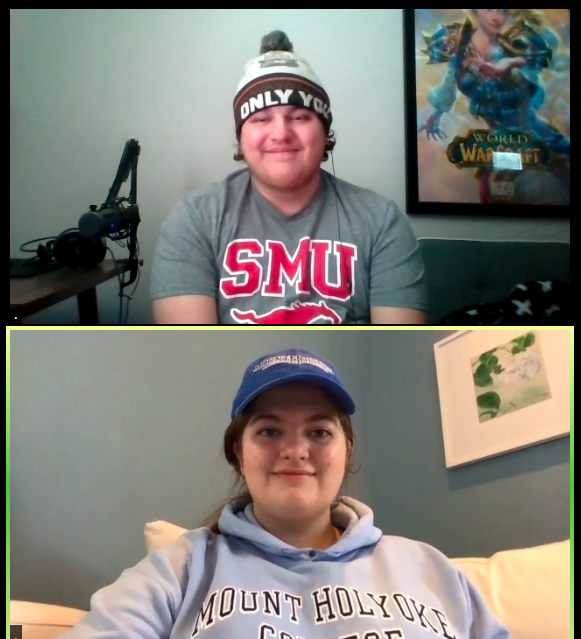 DawsonSchoolCC's tweet photo. It's May 1, typically national candidates' reply date for college. Seniors couldn't meet in person for our T-shirt pic, but we sure were glad to see them on Zoom. We love and celebrate these seniors. @Dawson_School https://t.co/pq74iaOsXl