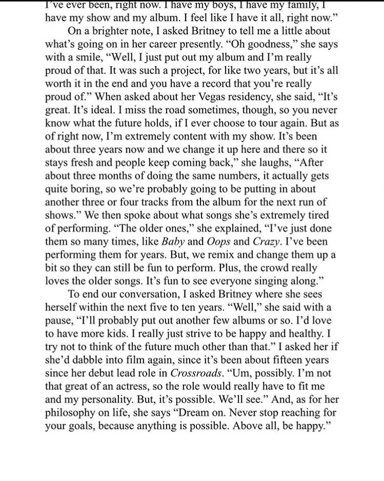 britneybible's tweet photo. An alleged unreleased interview with Britney Spears from 2016✨ https://t.co/vhB3hA4pqJ
