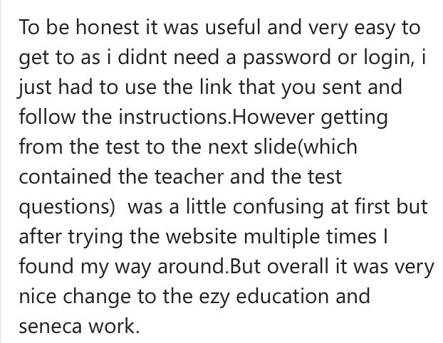 synaptogenesis2's tweet image. Some feedback from my Y10s after 2 weeks of trialling  lessons delivered by @OakNational . Truly appreciative of the time taken to support students and educators all over the country! #oaknationalacademy #inittogether