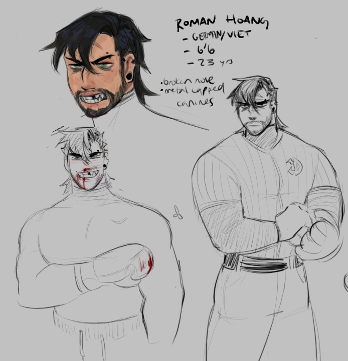 psoting new shitbag oc + his slasher au time 