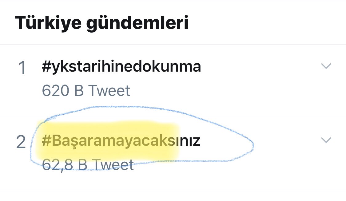 2. Gündemin içeriğinde ne var bilmiyoruz ama 1. Gündem başaracak. Çünkü buna gönülden inanan yüzbinlerce genç var🙏
#ykstarihinedokunma