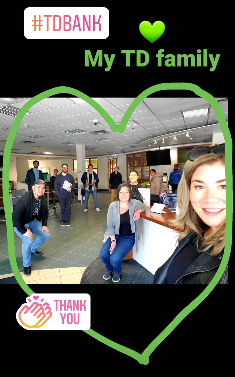 Great productive week at the TD hub! 💚 my new TD team,  miss my old 5938 crew!!  <a href="/RegineV5662/">Regine Verdon</a> <a href="/staylorbaptiste/">Stephanie Taylor-Baptiste</a> <a href="/EricSThor/">Eric Thor</a> <a href="/MahbubaShawon/">Mahbuba Shawon</a>