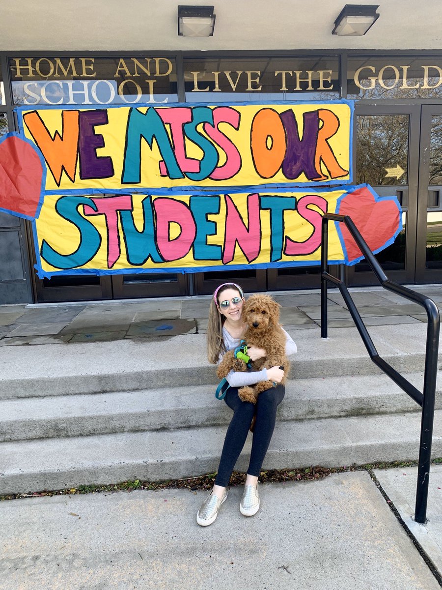 #missingBW so much!!! I had to take a road trip today with the puppy to show my love for <a href="/BarnumWoods/">Barnum Woods School</a>! One of my favorite places to be. ❤️🌈🎻 <a href="/BarnumSpirit/">BarnumWoodsSpiritTeam</a>
