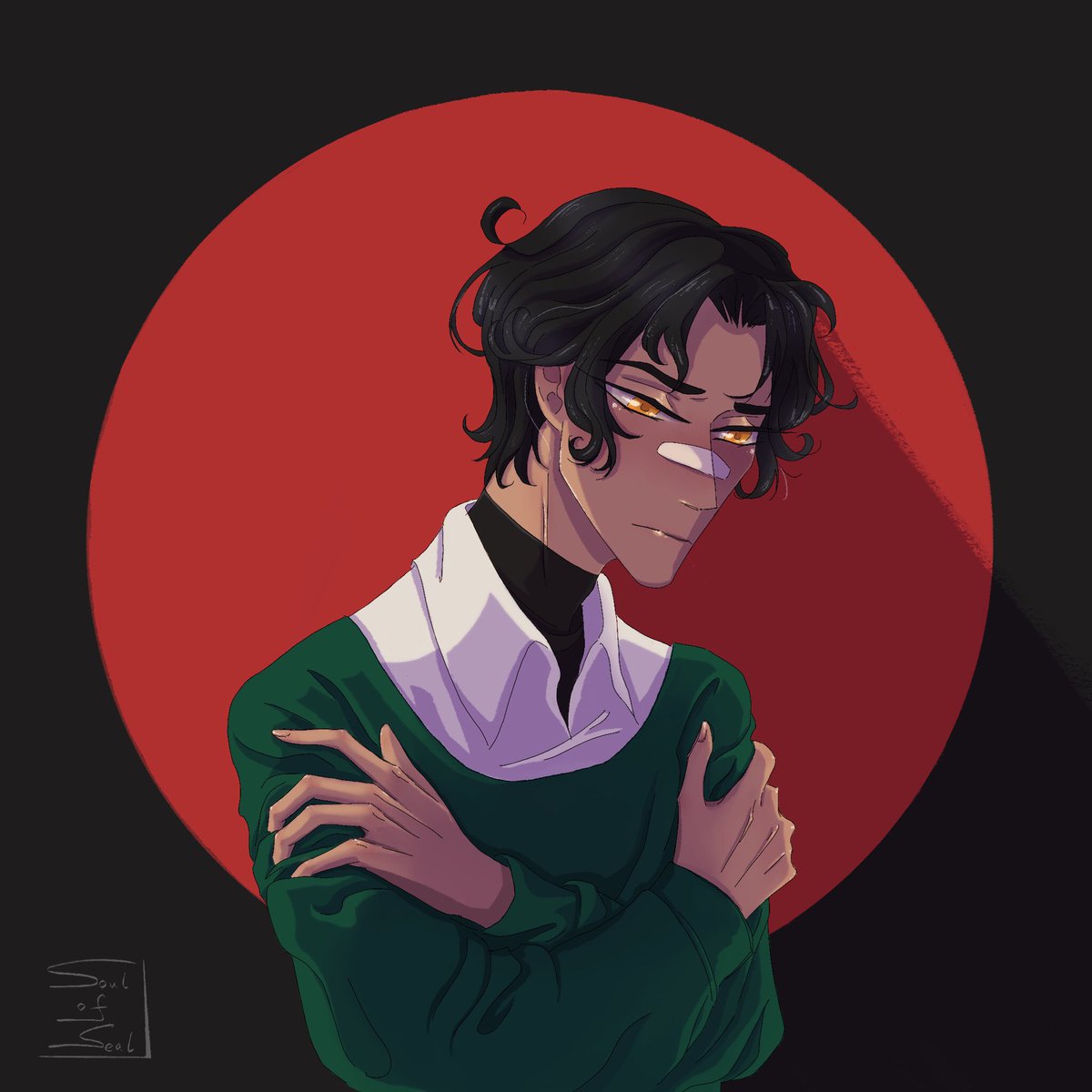 soul_of_seal's tweet photo. #artvsref 
still love this art and refs I did back then https://t.co/3HniAqIdow