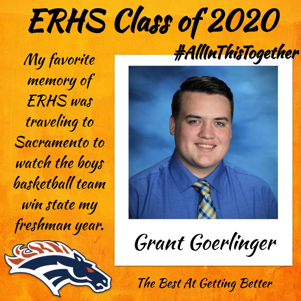 ERHSOfficial's tweet photo. 🧡We've always known the Class of 2020 was remarkable and now they are making history. We've decided to showcase our amazing seniors to the world. 🧡

Submit your information here to be featured: https://t.co/30d8NGOku7 https://t.co/dpFcwxDxzr