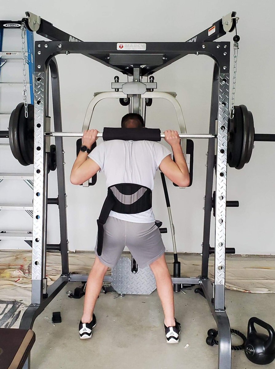 MrsBellanca's tweet photo. Quarantine isn't keeping this kid from getting in shape for his freshman year.  Zoom workouts with his strength &amp; conditioning coach and lifting workouts with coach dad!  #freshmangoals #championsaremadeintheoffseason @MuhlsAthletics https://t.co/PbArxuGTa5