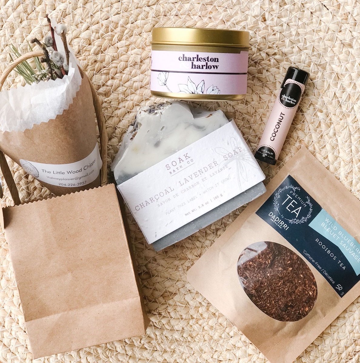 Order your Mother’s Day Curated Gift Box today!
Let each of these Made in Manitoba handmade products Refresh, Revitalize and Renew your spirit ! Free front step delivery with in 50km of Brandon, MB on May 6th, 7th and 8th. Shipping available. Order here … appleandpinemarket.com