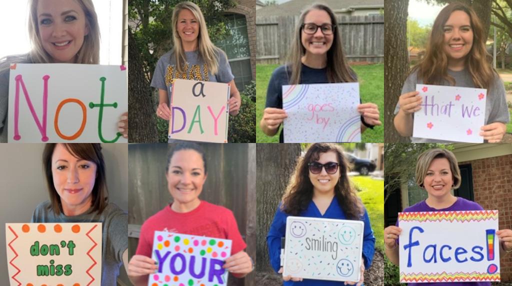 Not a day goes by that we don't miss your smiling faces! 😊 Sending lots of love from the Warner Kinder Teachers 💕 <a href="/WarnerCFISD/">Warner Elementary</a>