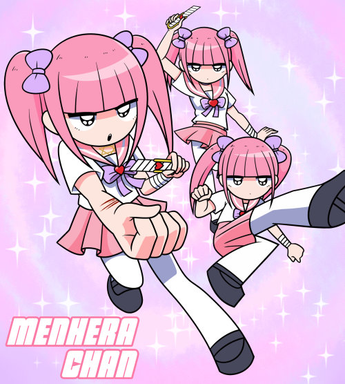 menhera-chan (menhera-chan) drawn by ezaki_bisuko