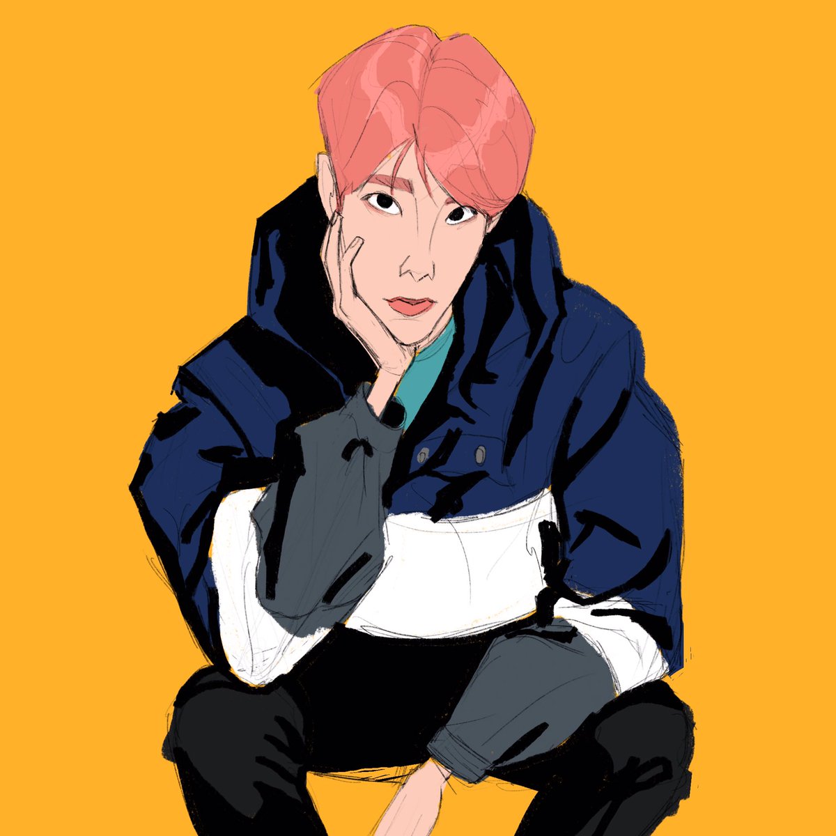 Mishkas_KBops's tweet photo. Haha, already forgot that I need to update this account. Here’s an old sketch. #NCT127 #sketch #iswearidrawmorethankpop https://t.co/M2QWDiIPyo