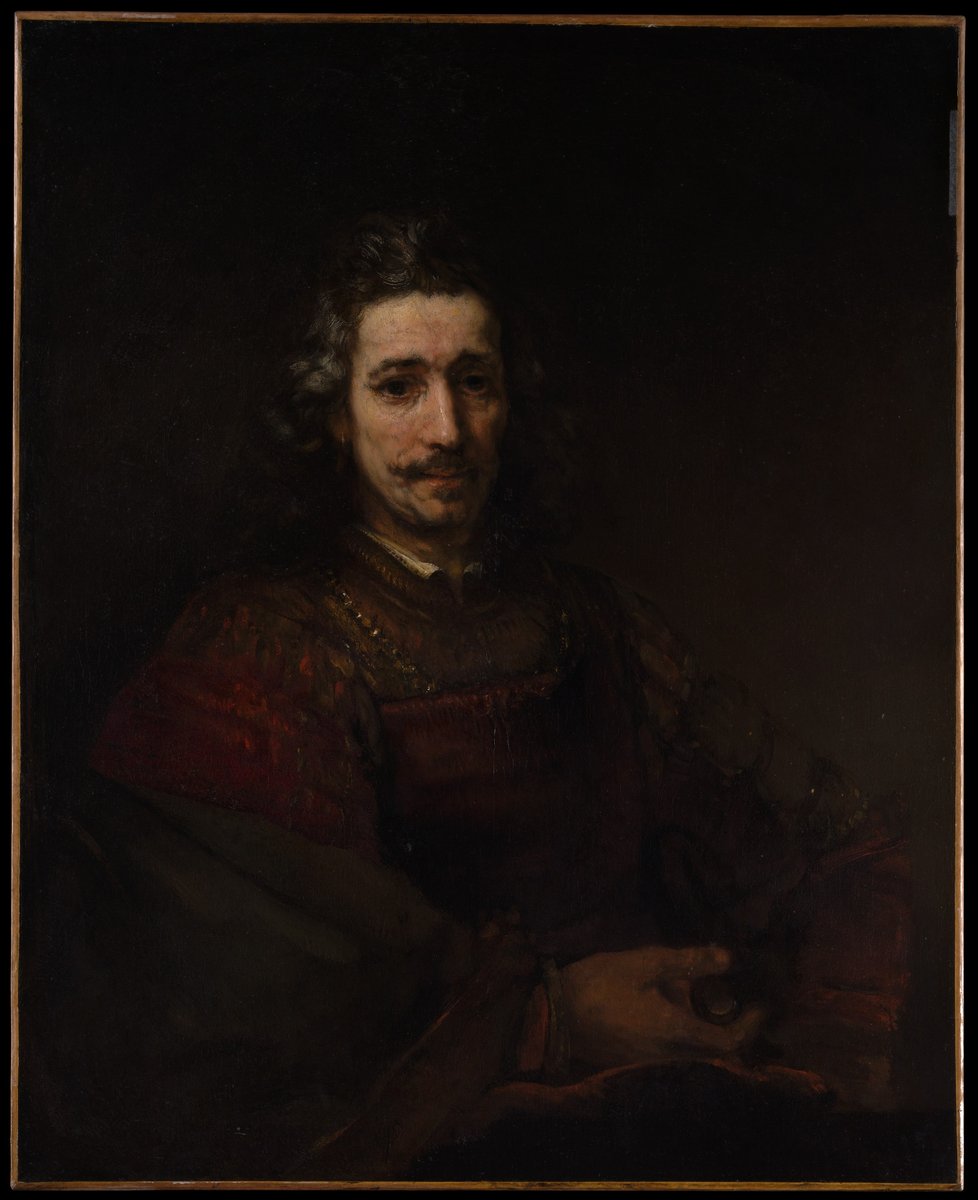 met_eupaintings's tweet image. Man with a Magnifying Glass by Rembrandt metmuseum.org/art/collection… #rembrandt #europeanart
