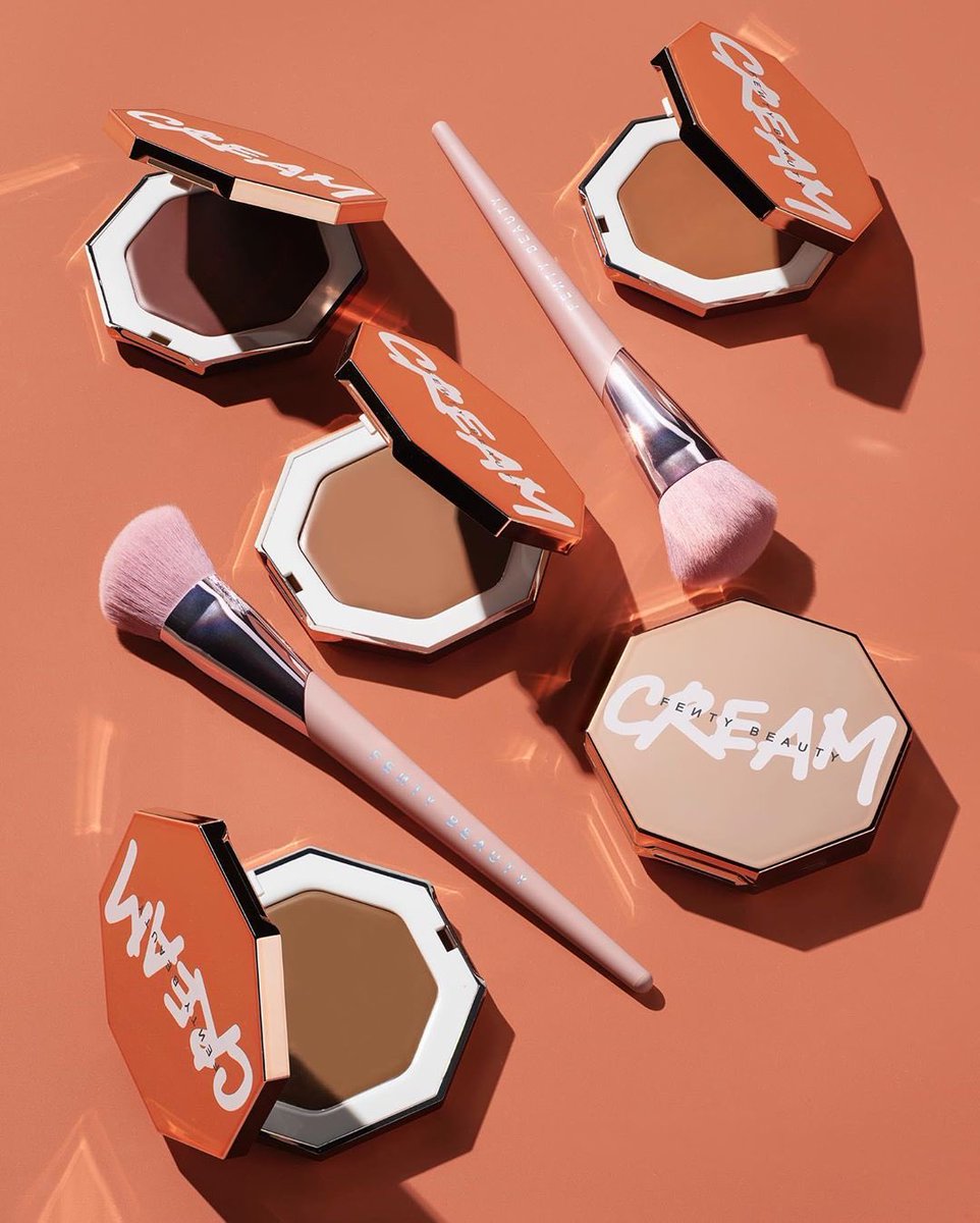 2 new baddies on da block! #CREAMblush #CREAMbronzer @fentybeauty fentybeauty.com out now.