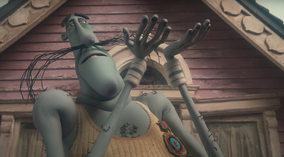 (20) Bobinsky is Coraline’s Russian neighbour who always wears a medal on his left breast. This medal is actually real, and was given out to the Chernobyl Liquidators. These were civil and military personnel who helped with the cleanup of Chernobyl after its explosion in 1986.