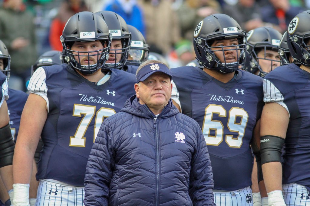 JrHardman's tweet photo. BLESSED TO RECIEVE an offer from the University of Notre Dame! #AGTG @RoadDogs_ @247Willis @Turd_Scott @HardBarnSports @notthefakeGMF @NDFootball https://t.co/QetW8PeiDT