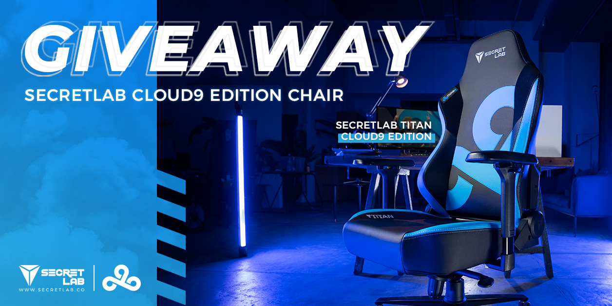 Cloud9 x Secretlab gaming chair