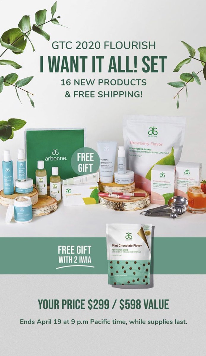 LoftisMakayla's tweet photo. @arbonne launched 16 new products this week and they come at an AMAZING deal!! you get all these products plus a mini gift bag for 50% off and free shipping!! check out my website https://t.co/sFvBzyTlaF for more offers and see every product that arbonne has to offer you!! https://t.co/WswfZdaXE3