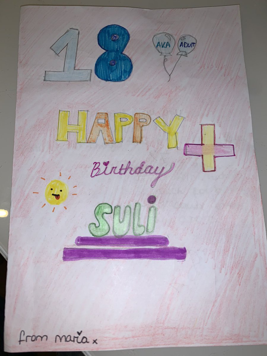 manlykchohan's tweet photo. My 11 y/o sister started crying while I was reading her card 🥺🥺🥺 https://t.co/G7jNUfJWym
