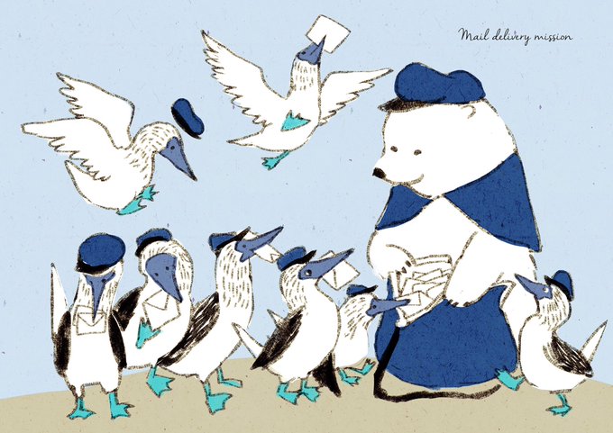 「ペンギン ホッキョクグマ」のTwitter画像/イラスト(新着)｜5ページ目