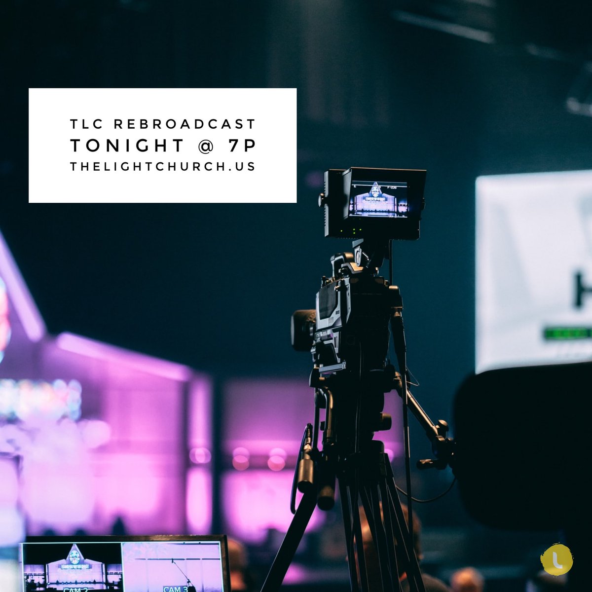 FOLLOW <a href="/TheLightOH/">THE LIGHT CHURCH</a> &amp; join in with our church watch party tonight at 7pm! TheLightChurch.us