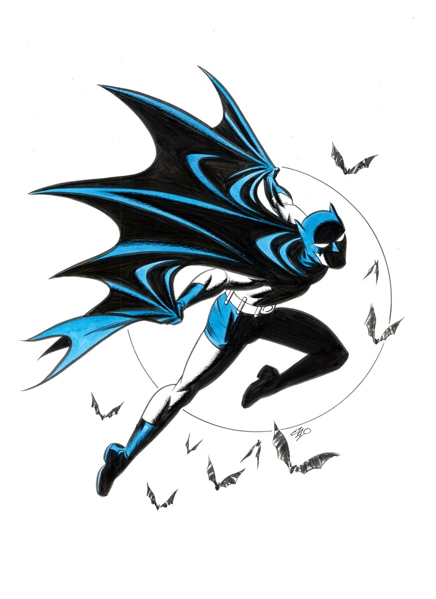 Michael_Cho's tweet photo. Sorry I'm late to the party, but I'm joining in the #Creators4Comics auction with this Batman drawing: ink, pencil and watercolour (12" x 17" size).
• Reply to this tweet to bid.
• Auction ends April 20 @ 12 PM EST.
• Winner donates directly to 
@BincFoundation https://t.co/5ZMCk4xStJ