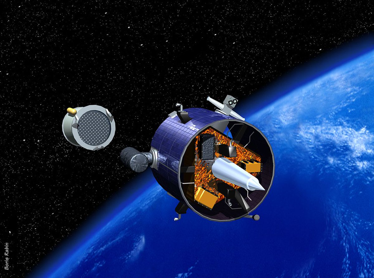 So in 1998 NASA launched the Lunar Prospector mission, which put a small probe into a lunar polar orbit, to measure the surface composition of the moon, looking for radioactive materials and lunar ice.