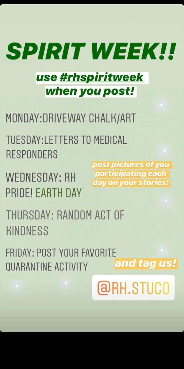 RH Student Council tweet media